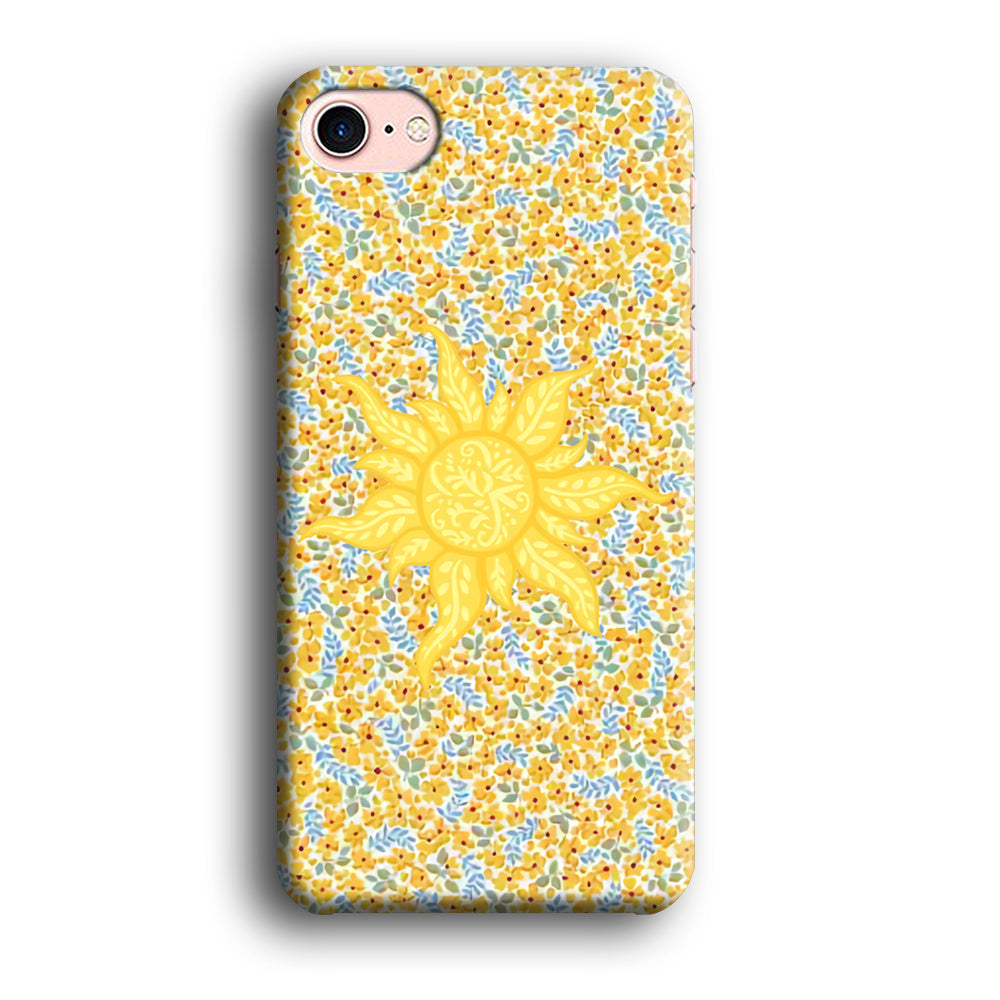 Sun and Yellow Tiny Flower iPhone 8 Case