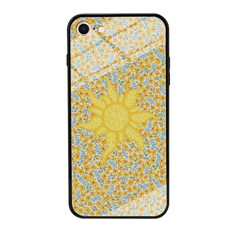 Sun and Yellow Tiny Flower iPhone 8 Case