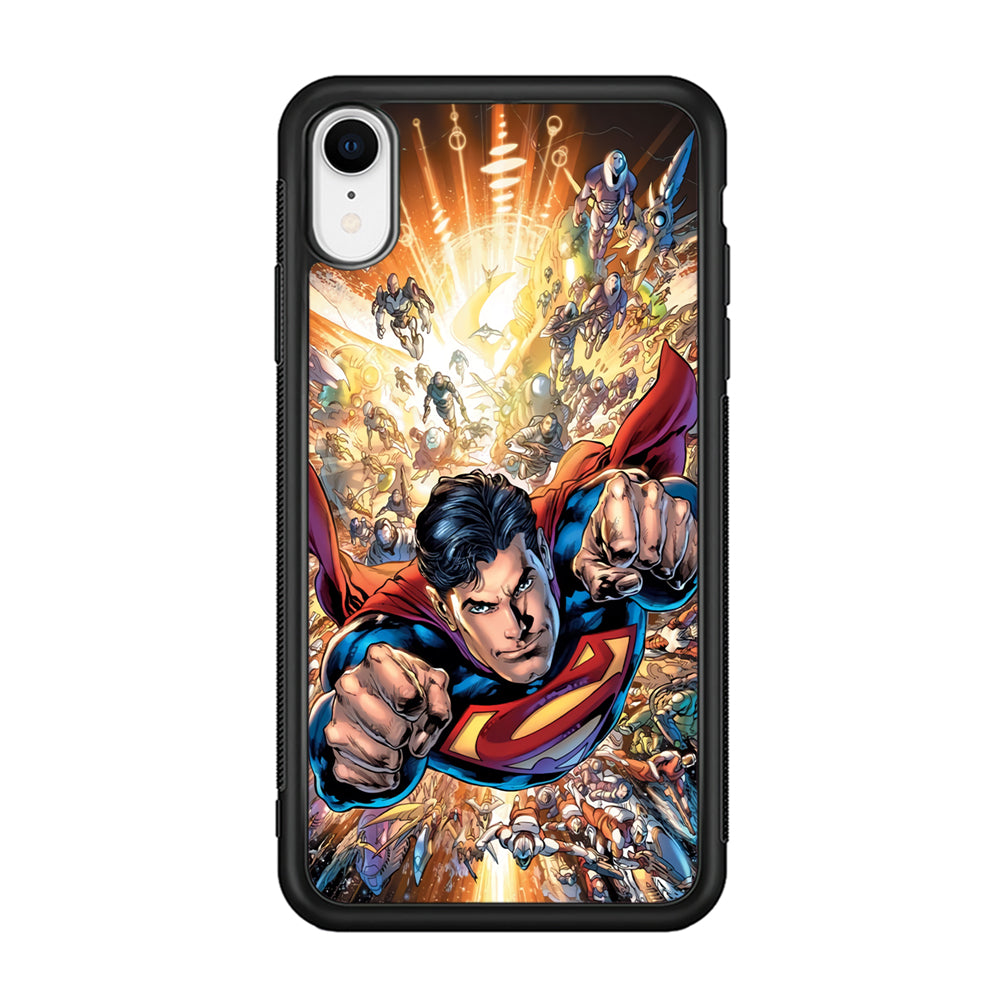 Superman Space Battle iPhone XR Case