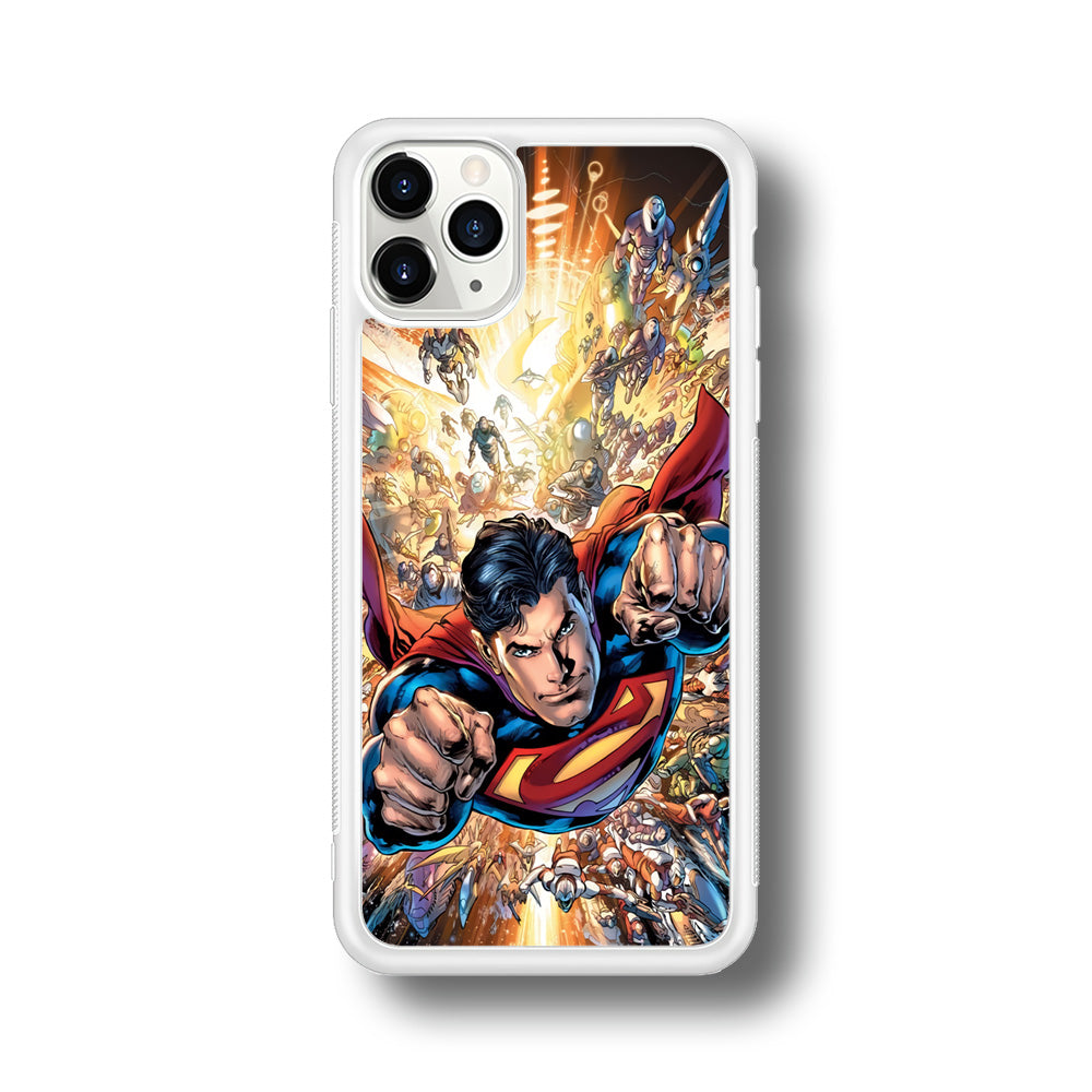 Superman Space Battle iPhone 11 Pro Max Case