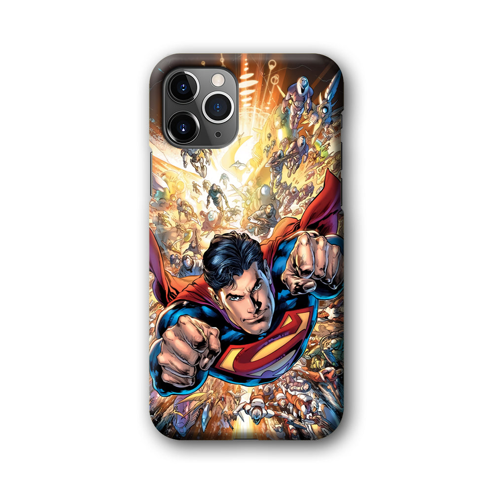 Superman Space Battle iPhone 11 Pro Max Case