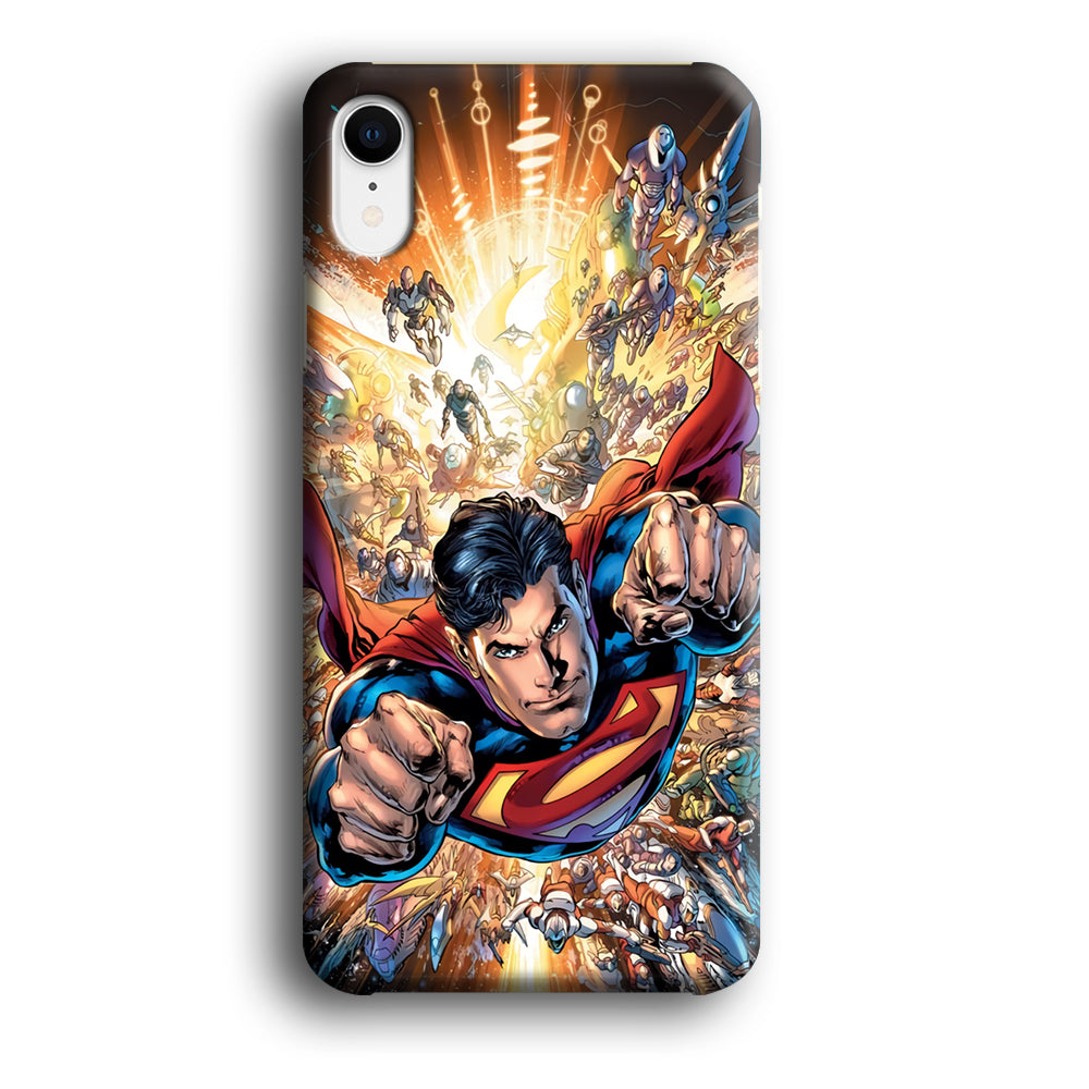 Superman Space Battle iPhone XR Case