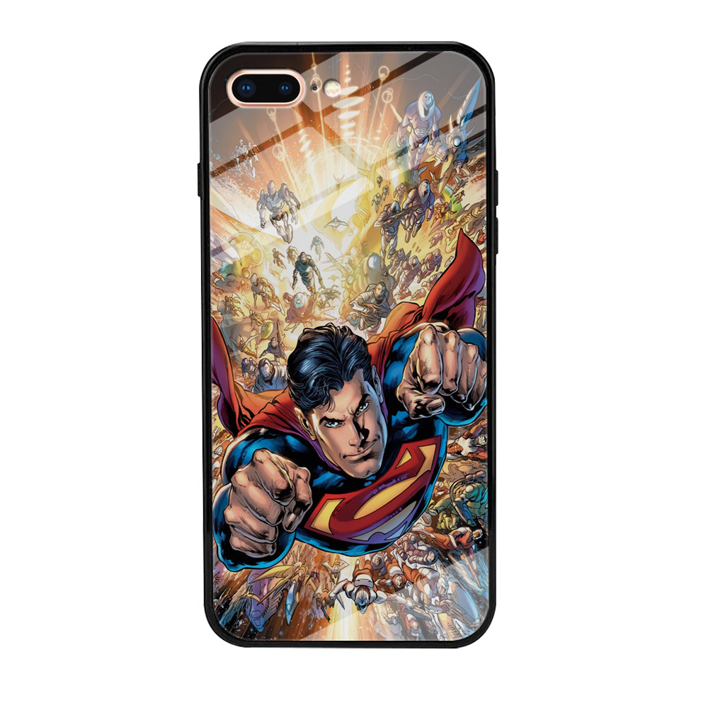Superman Space Battle iPhone 7 Plus Case