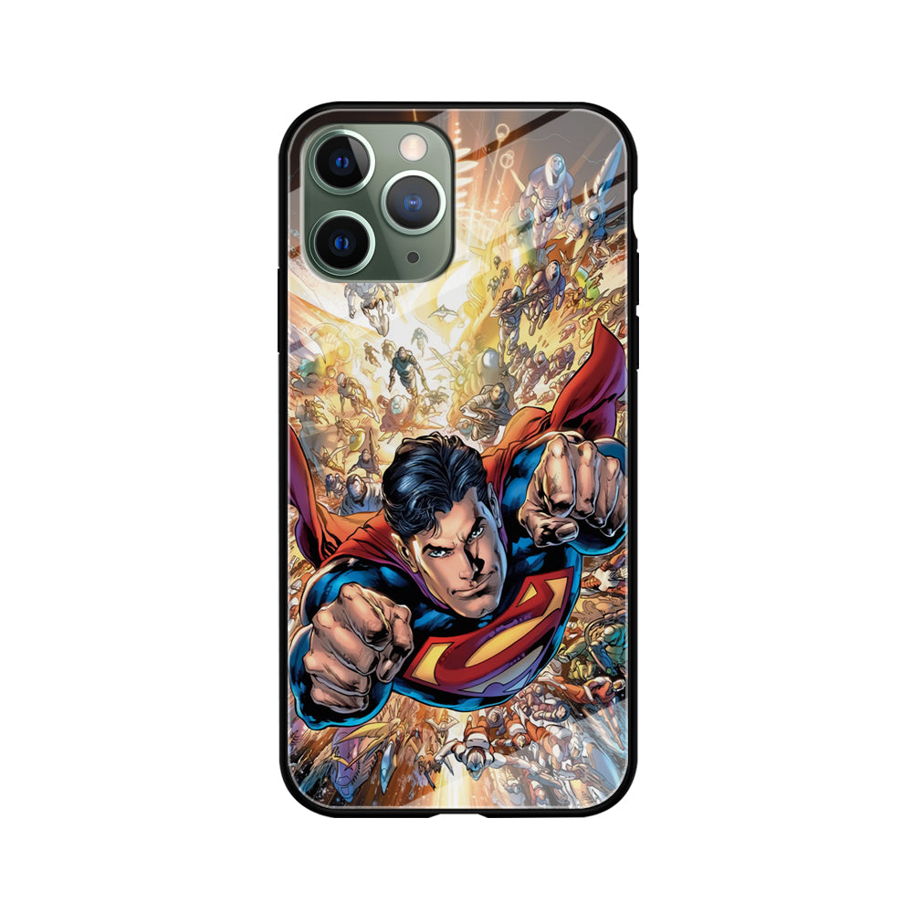 Superman Space Battle iPhone 11 Pro Max Case