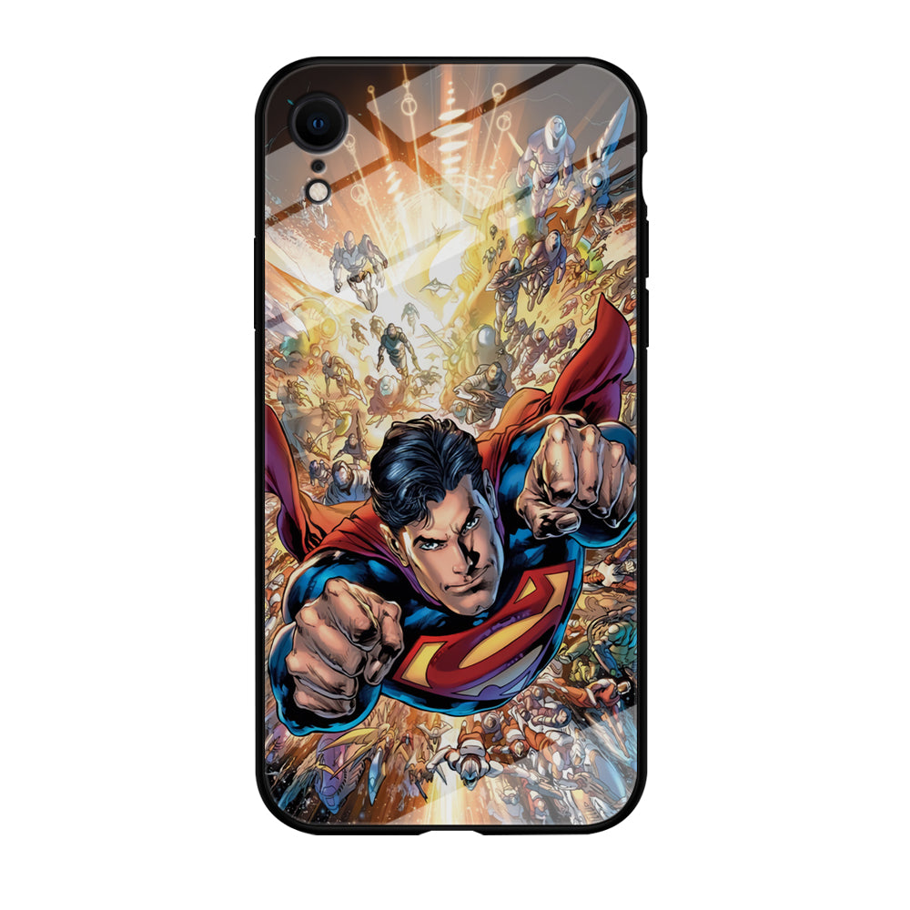 Superman Space Battle iPhone XR Case