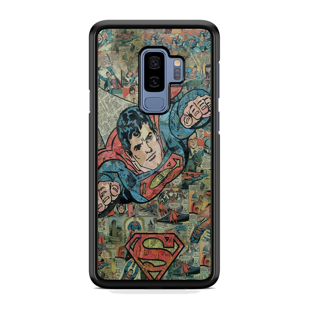 Superman Comic Samsung Galaxy S9 Plus Case