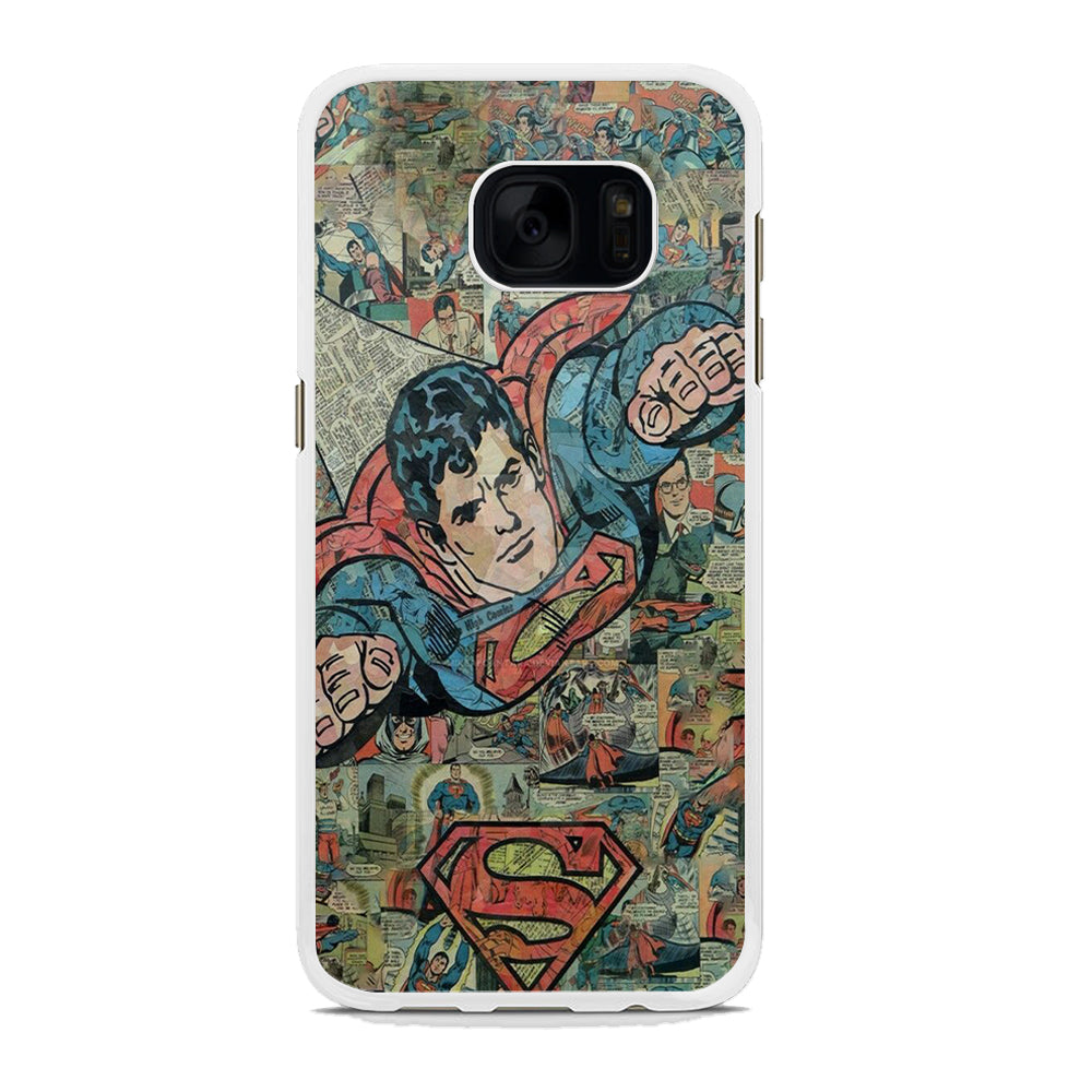 Superman Comic Samsung Galaxy S7 Edge Case