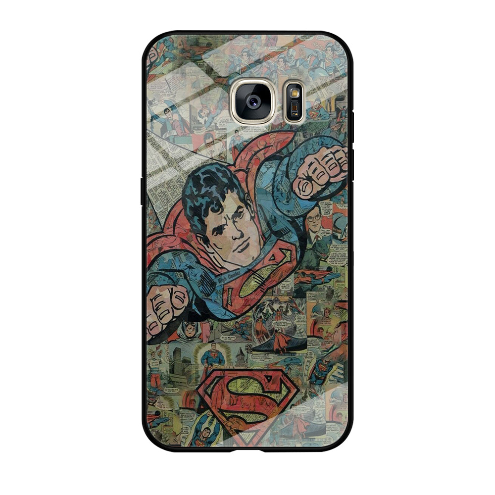Superman Comic Samsung Galaxy S7 Edge Case