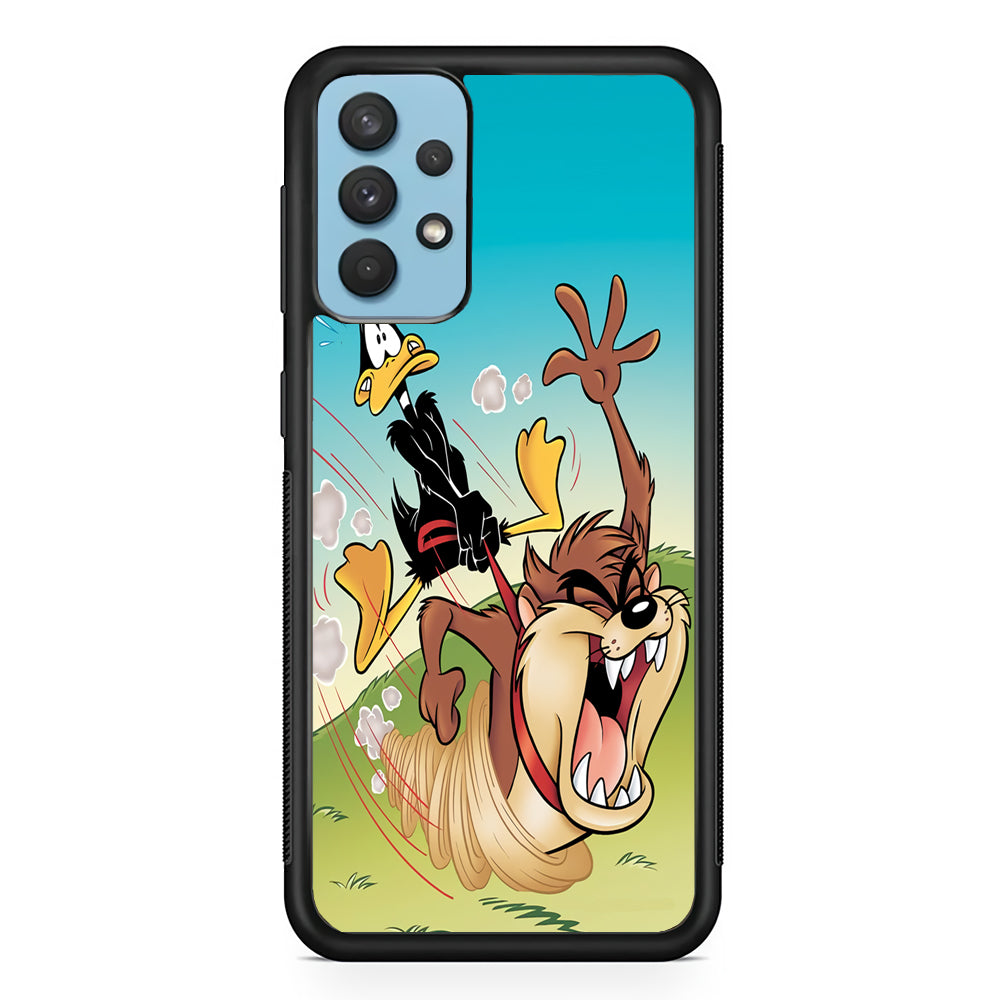 Tasmanian And Daffy Duck Samsung Galaxy A32 Case