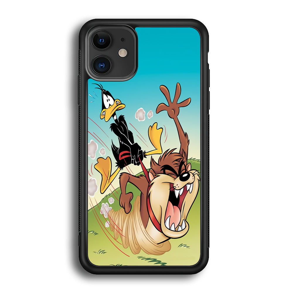 Tasmanian And Daffy Duck iPhone 12 Case