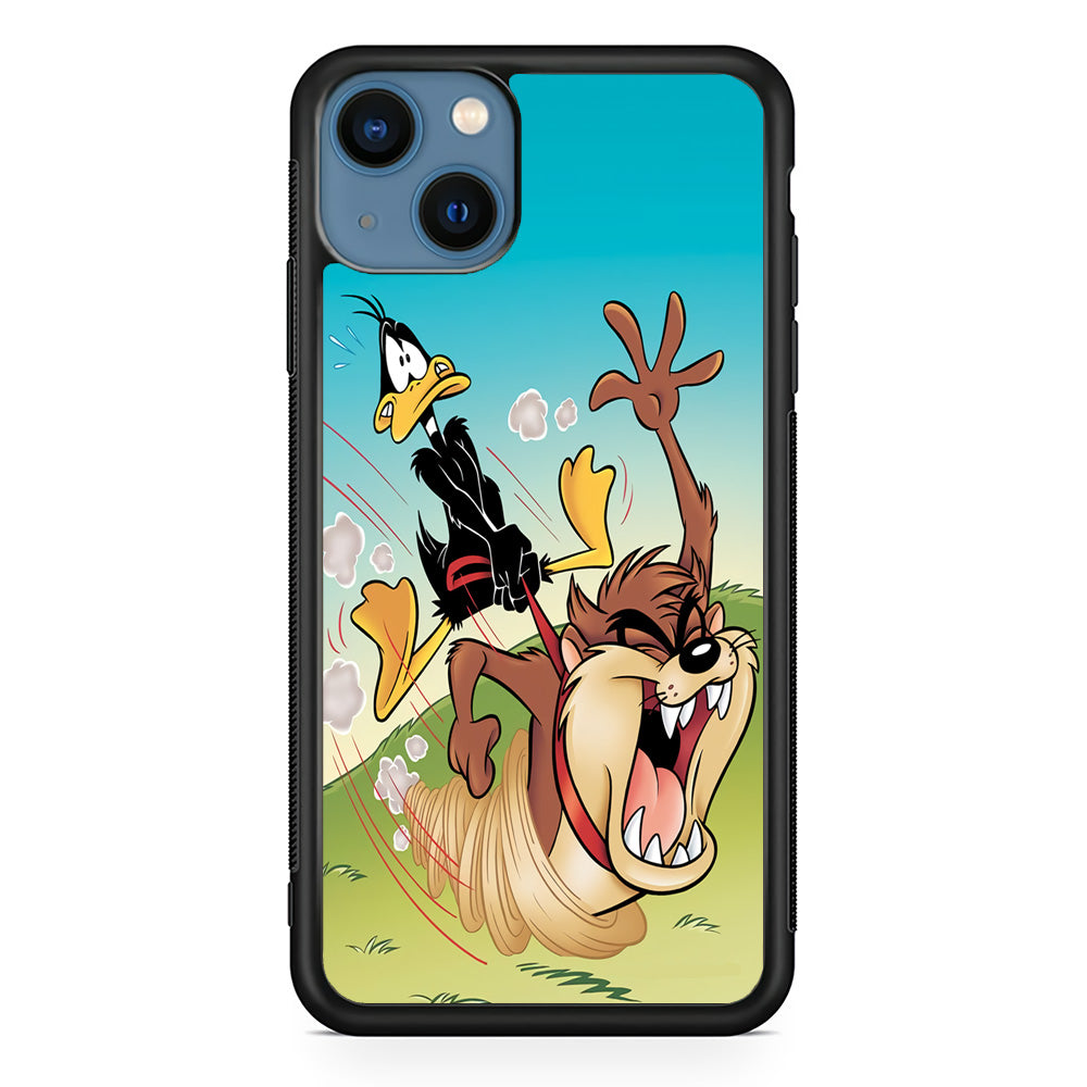 Tasmanian And Daffy Duck iPhone 13 Case