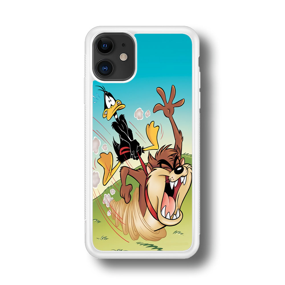 Tasmanian And Daffy Duck iPhone 11 Case
