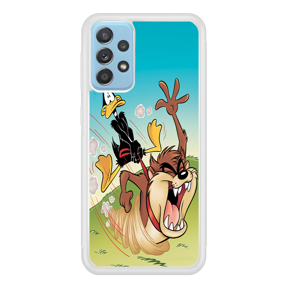 Tasmanian And Daffy Duck Samsung Galaxy A52 Case