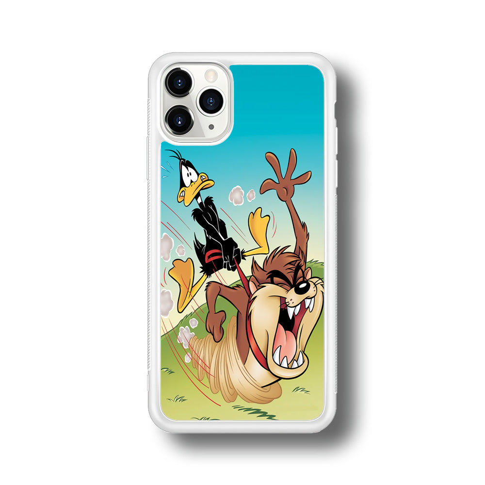 Tasmanian And Daffy Duck iPhone 11 Pro Case