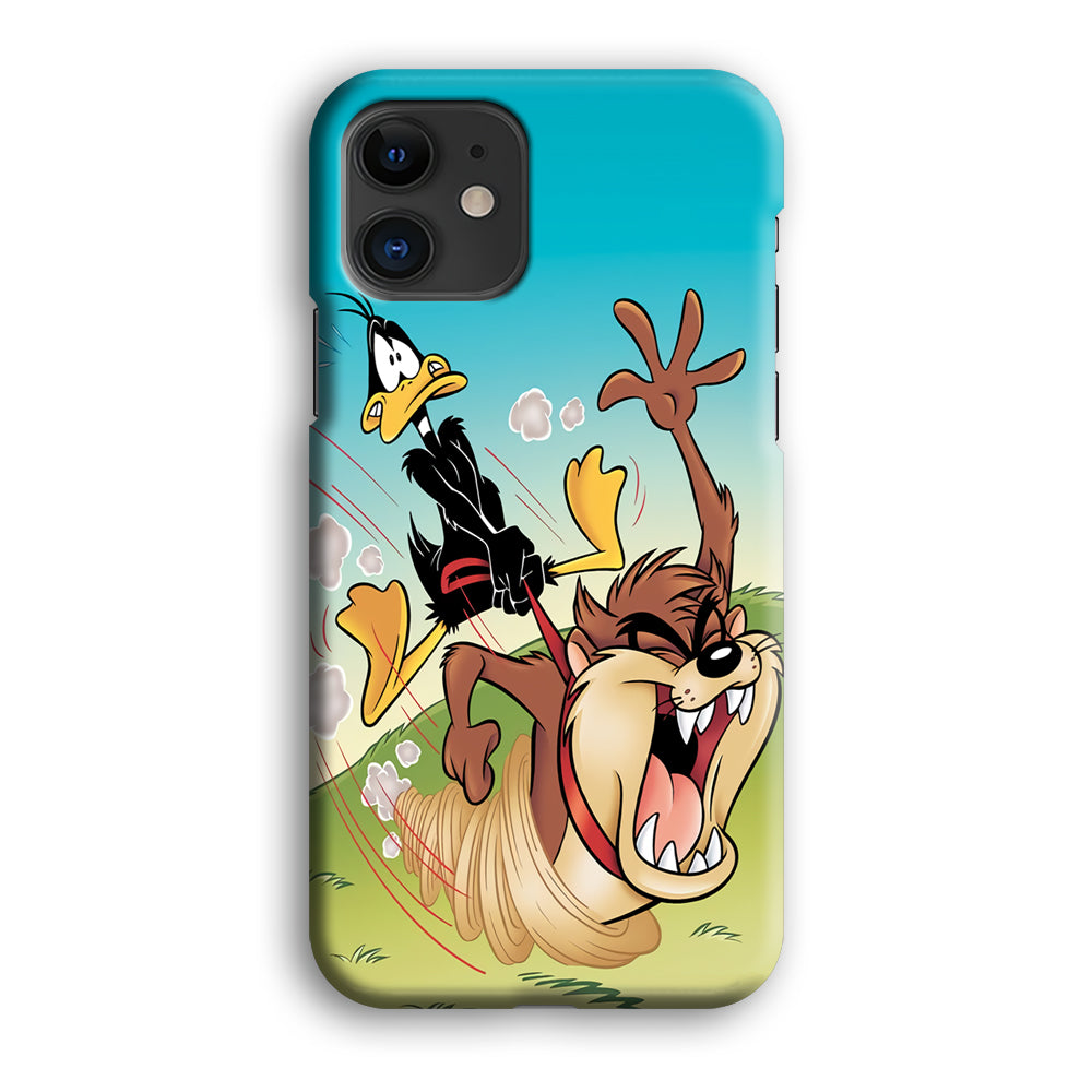 Tasmanian And Daffy Duck iPhone 12 Case