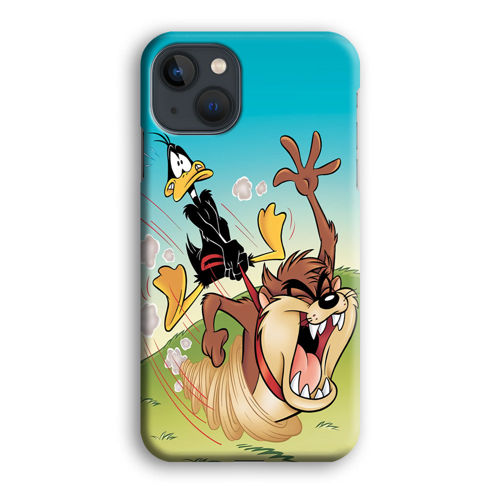 Tasmanian And Daffy Duck iPhone 13 Case