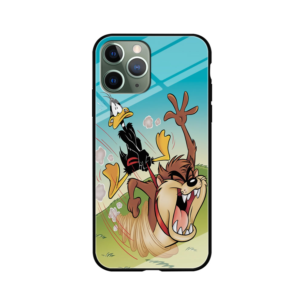 Tasmanian And Daffy Duck iPhone 11 Pro Case