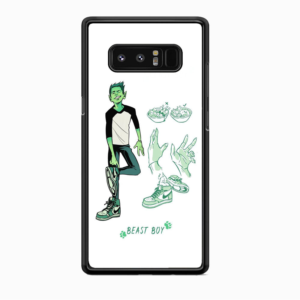 Teen Titans Beast Boy Equipment Samsung Galaxy Note 8 Case