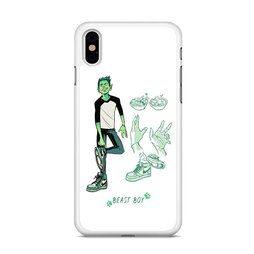 Teen Titans Beast Boy Equipment iPhone XS Case