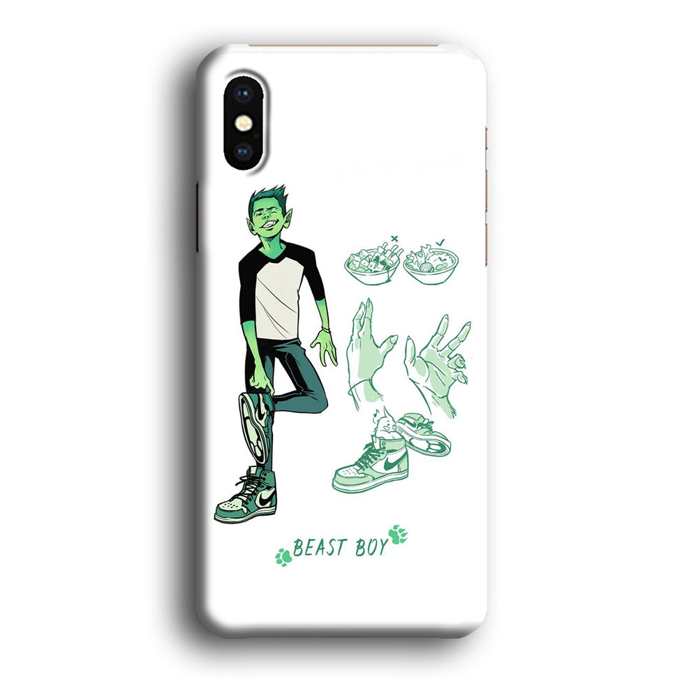 Teen Titans Beast Boy Equipment iPhone XS Case