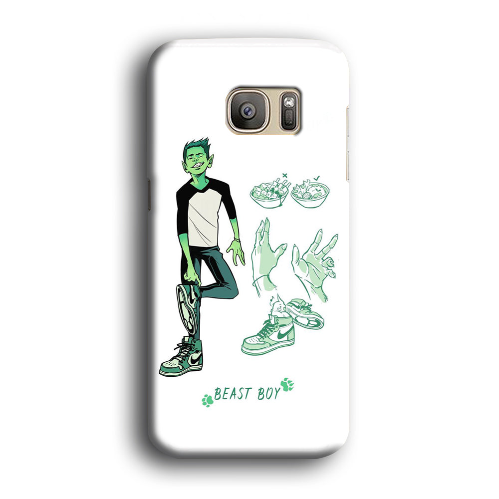 Teen Titans Beast Boy Equipment Samsung Galaxy S7 Case