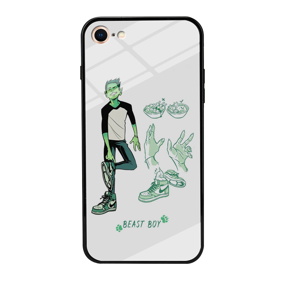 Teen Titans Beast Boy Equipment iPhone 8 Case