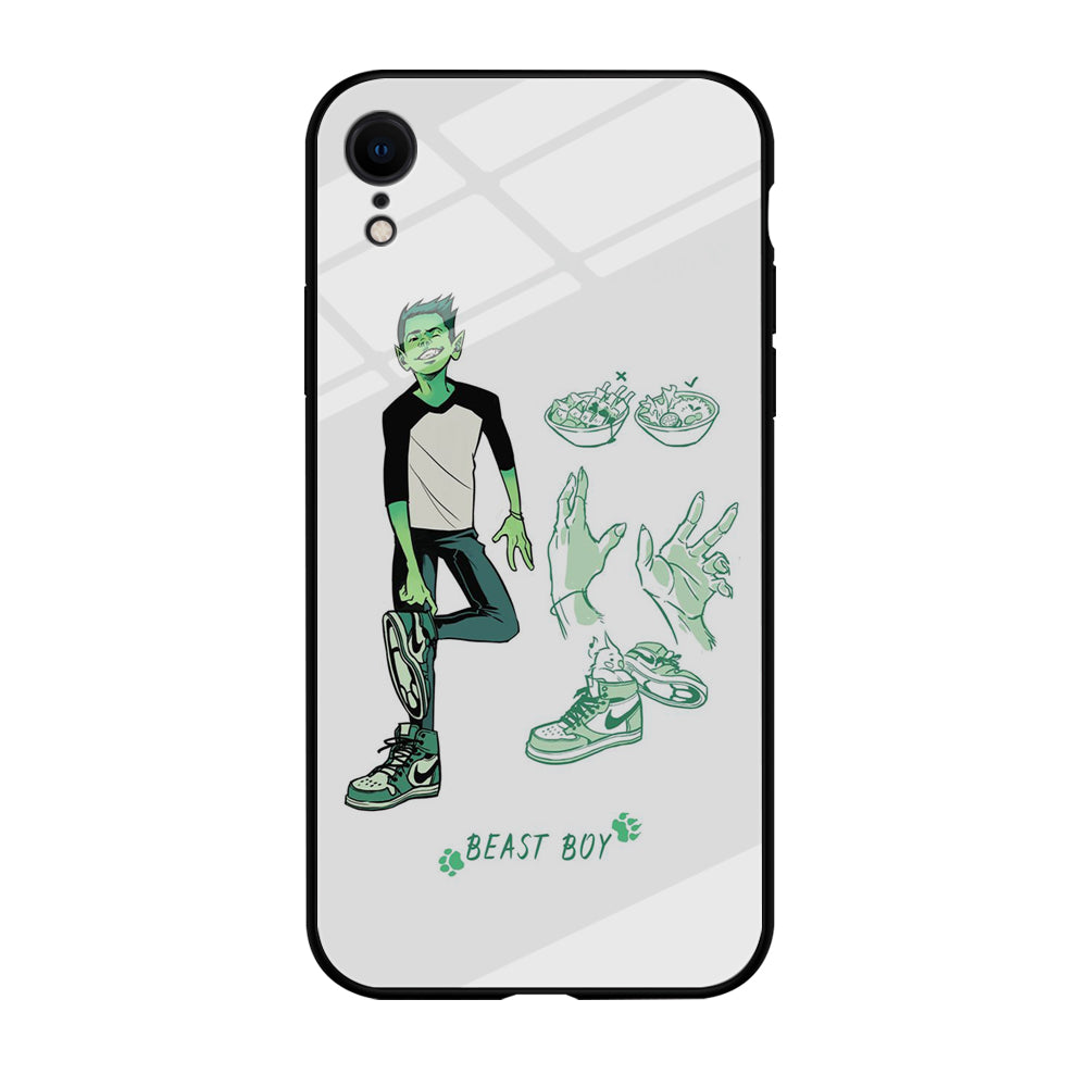 Teen Titans Beast Boy Equipment iPhone XR Case