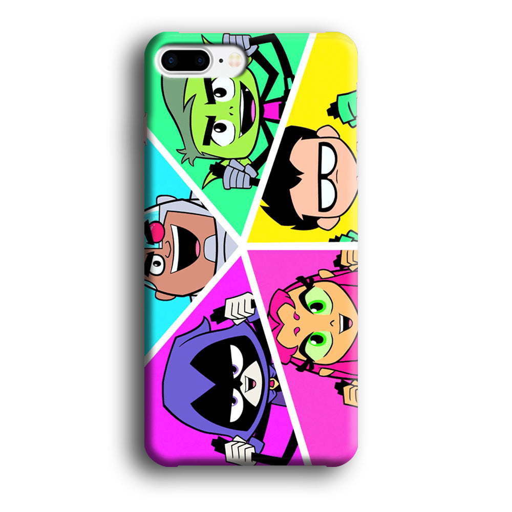 Teen Titans Heroes Family iPhone 8 Plus Case