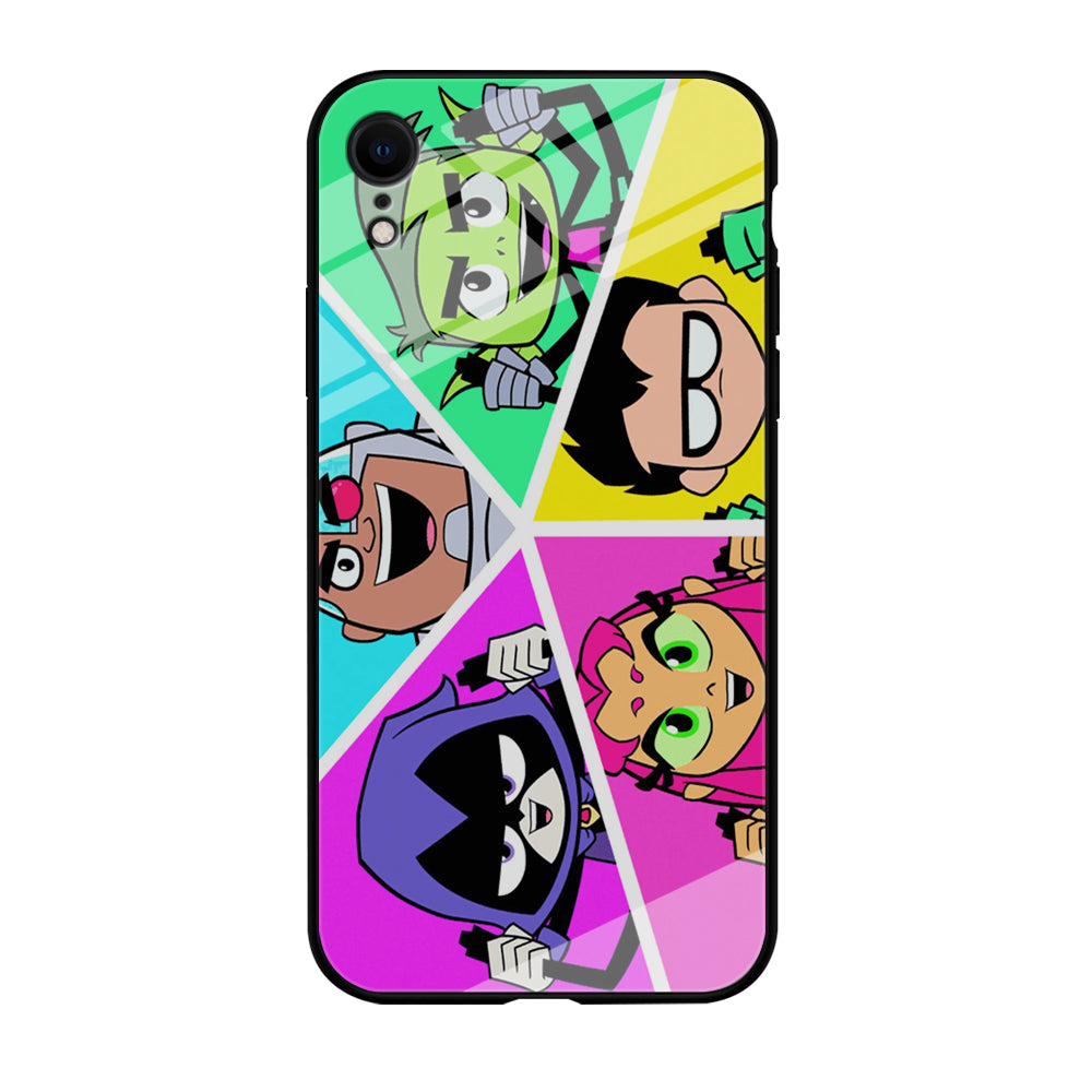 Teen Titans Heroes Family iPhone XR Case