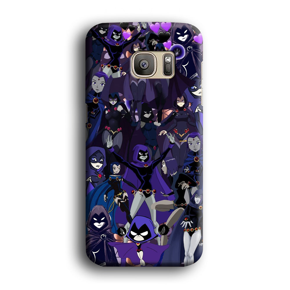 Teen Titans Raven Wallpapers Samsung Galaxy S7 Case