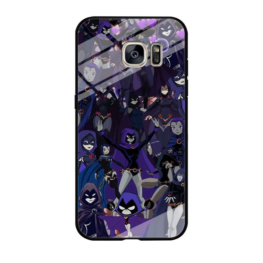 Teen Titans Raven Wallpapers Samsung Galaxy S7 Case