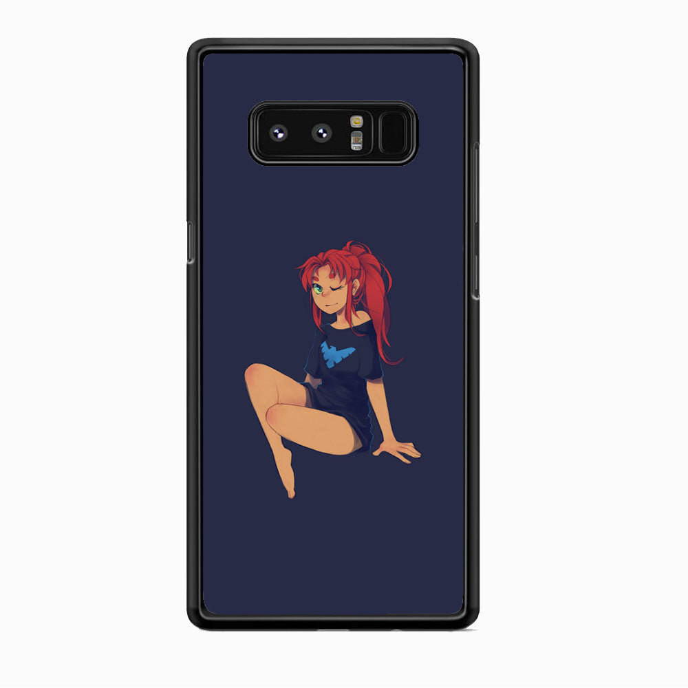 Teen Titans Star Fire Beauty Samsung Galaxy Note 8 Case