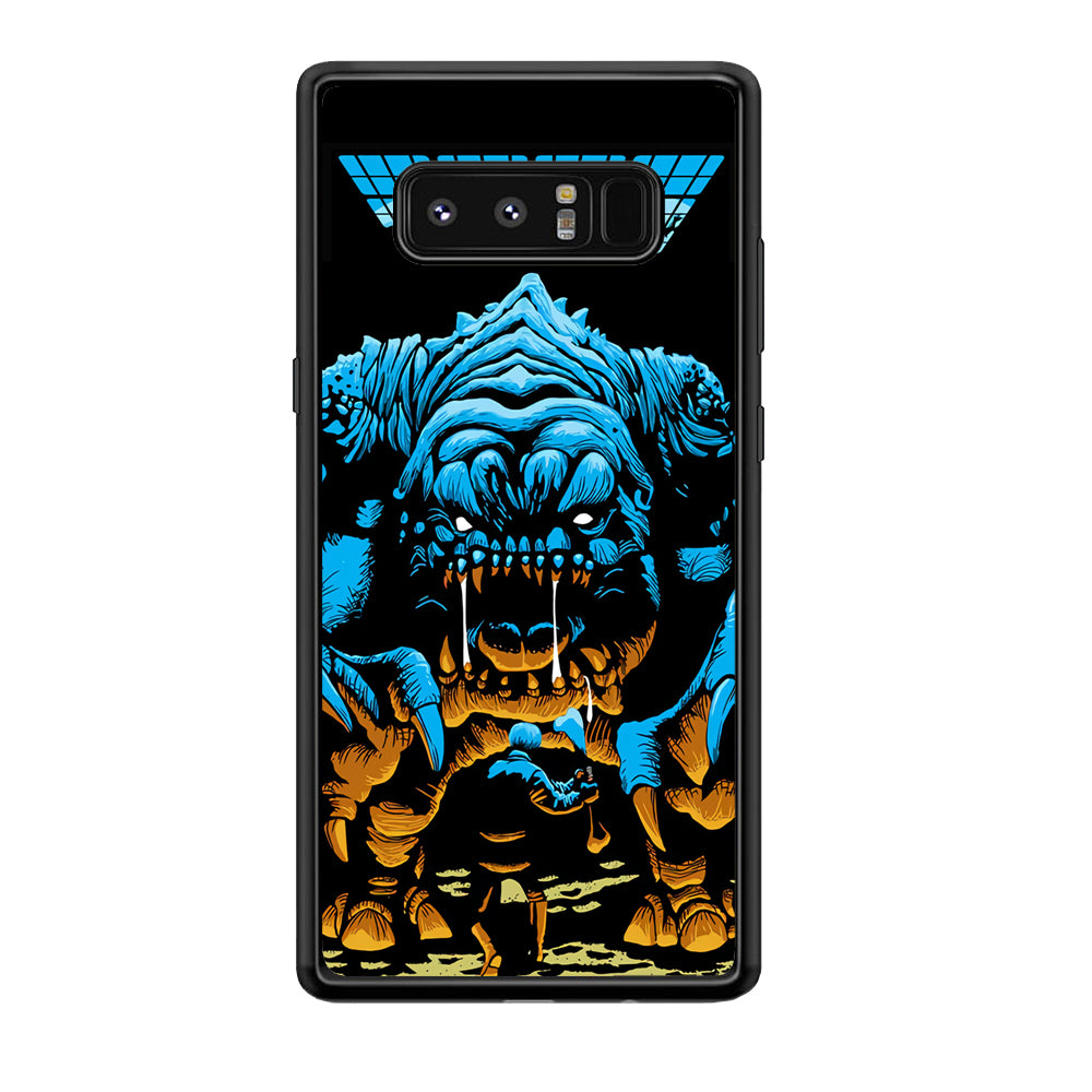 The Blue Monster Stare Reveal Samsung Galaxy Note 8 Case