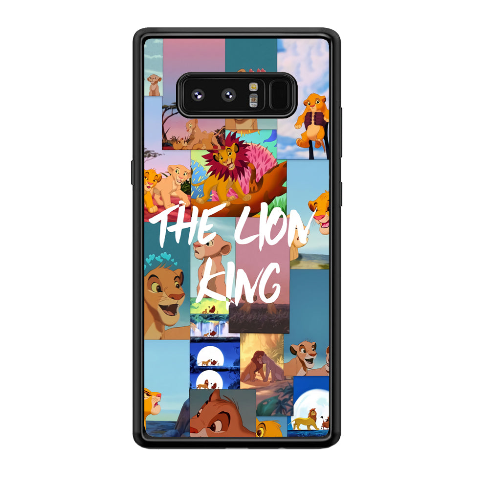 The Lion King Collage Picture Samsung Galaxy Note 8 Case