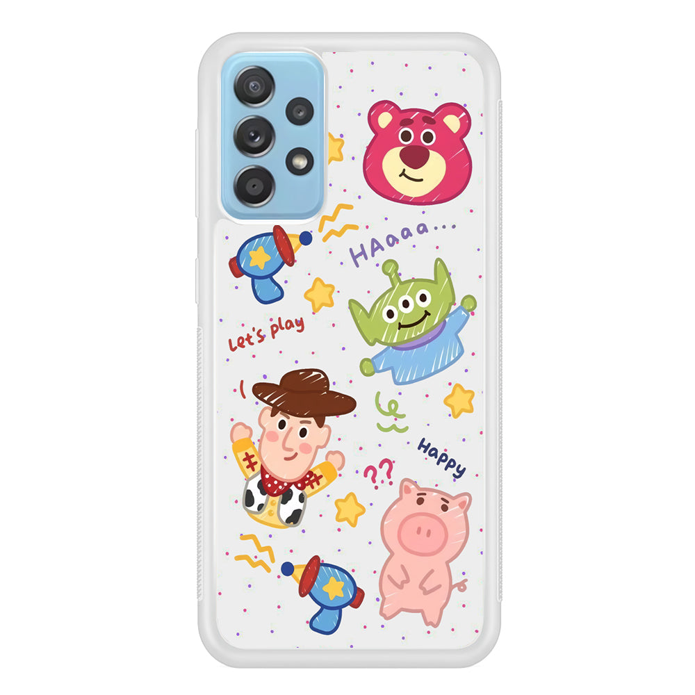 The Story of Toy Crayon Art Samsung Galaxy A52 Case
