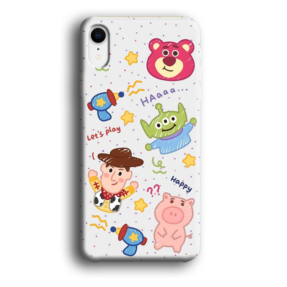 The Story of Toy Crayon Art iPhone XR Case