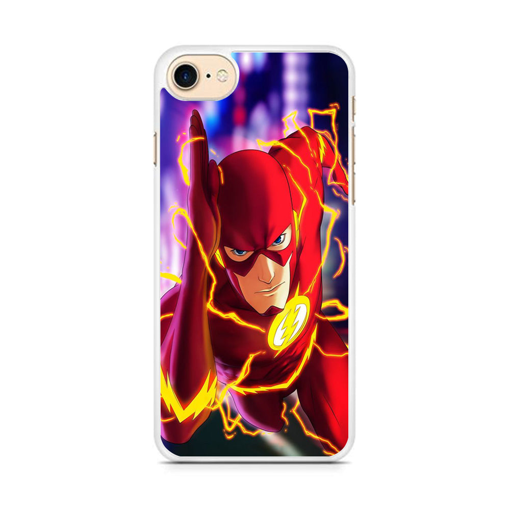 The Flash In Action iPhone 8 Case