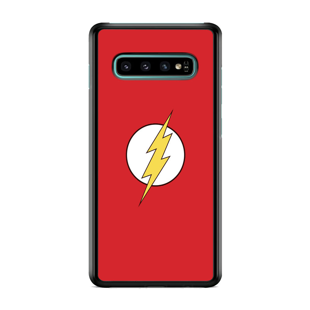 The Flash Red Logo Samsung Galaxy S10 Case