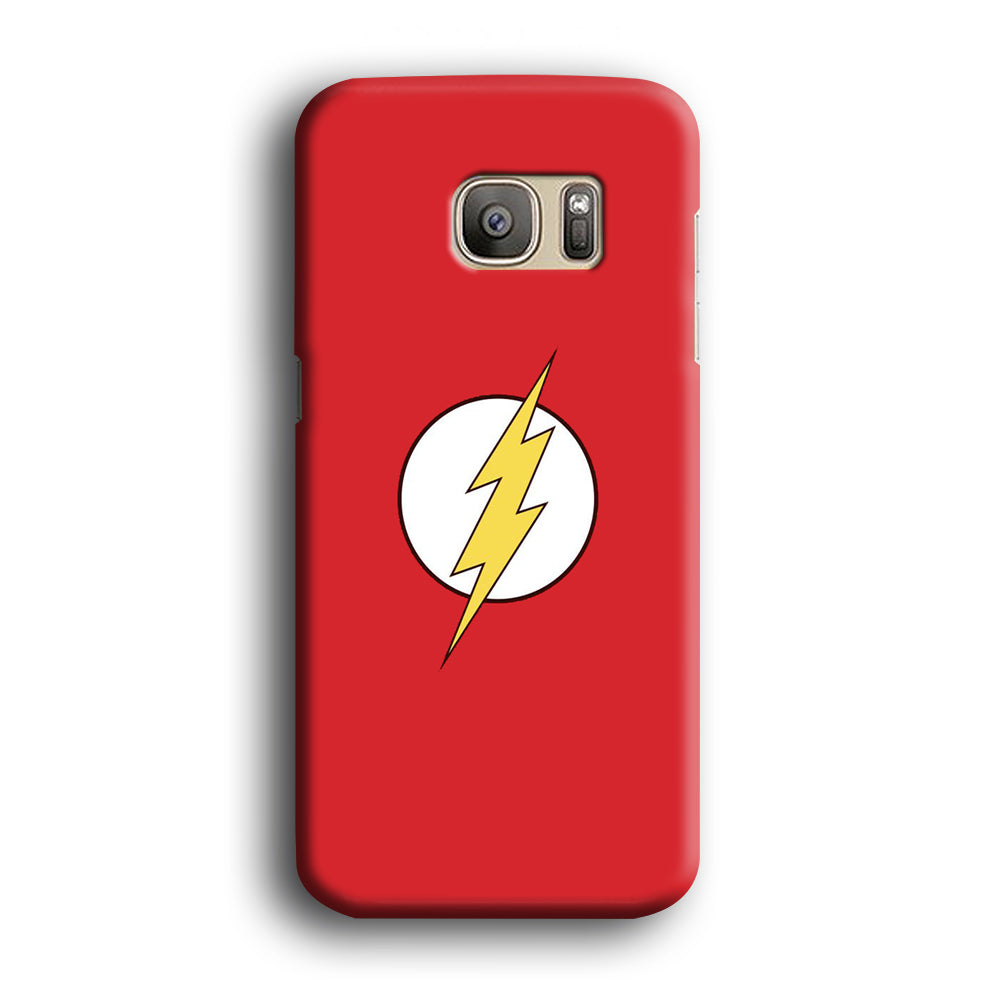 The Flash Red Logo Samsung Galaxy S7 Edge Case