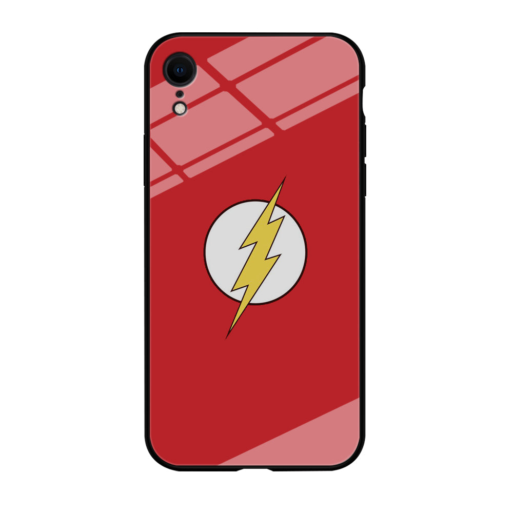 The Flash Red Logo iPhone XR Case