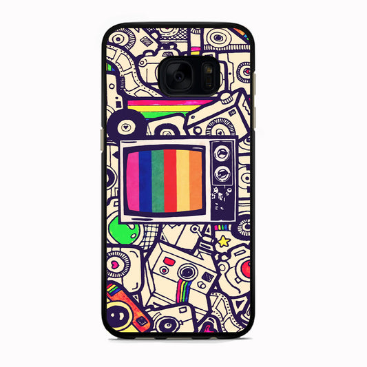The Old Television Samsung Galaxy S7 Case