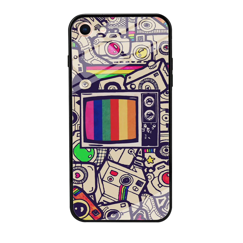 The Old Television iPhone 8 Case