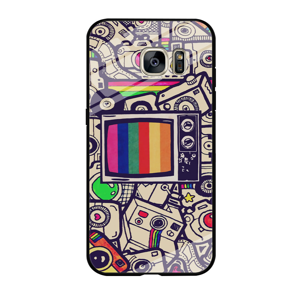 The Old Television Samsung Galaxy S7 Case