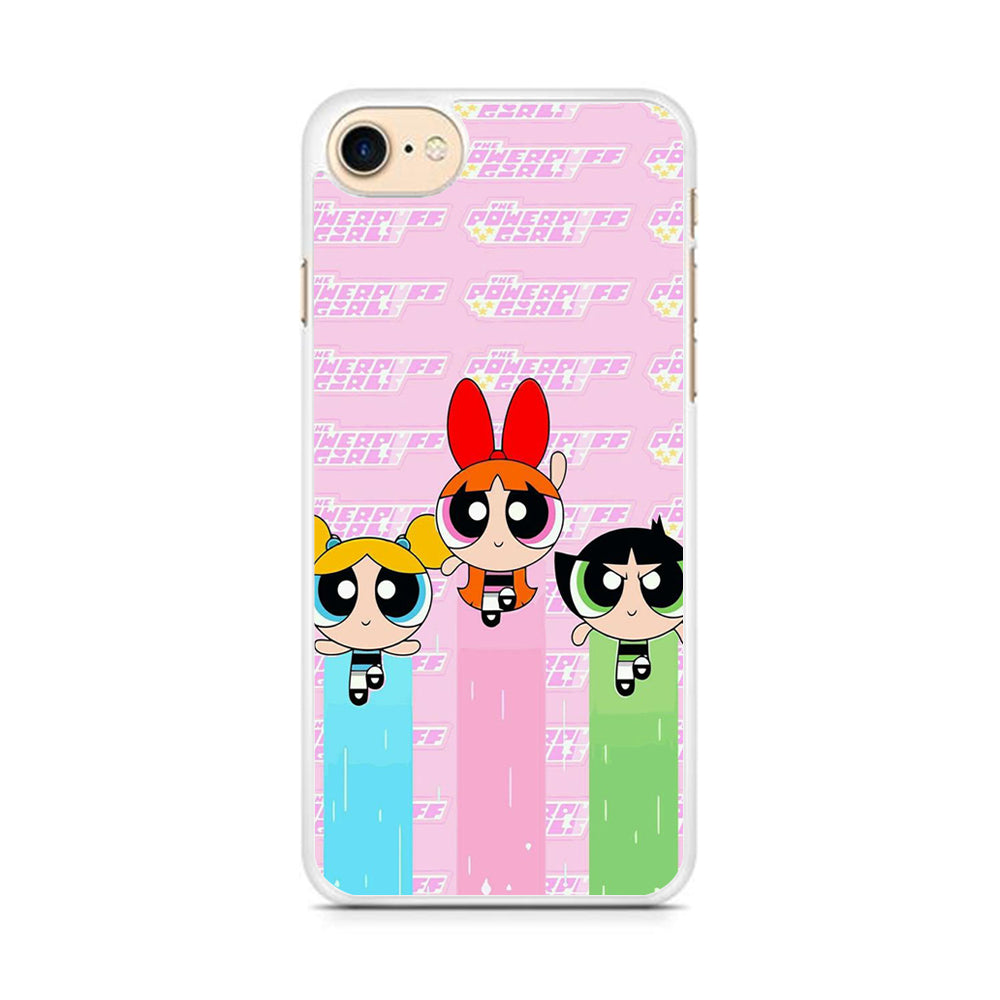 The Powerpuff Girls Battle Action iPhone 8 Case