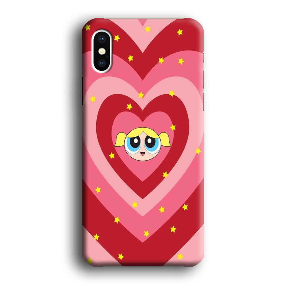 The Powerpuff Girls Bubbles Love iPhone X Case