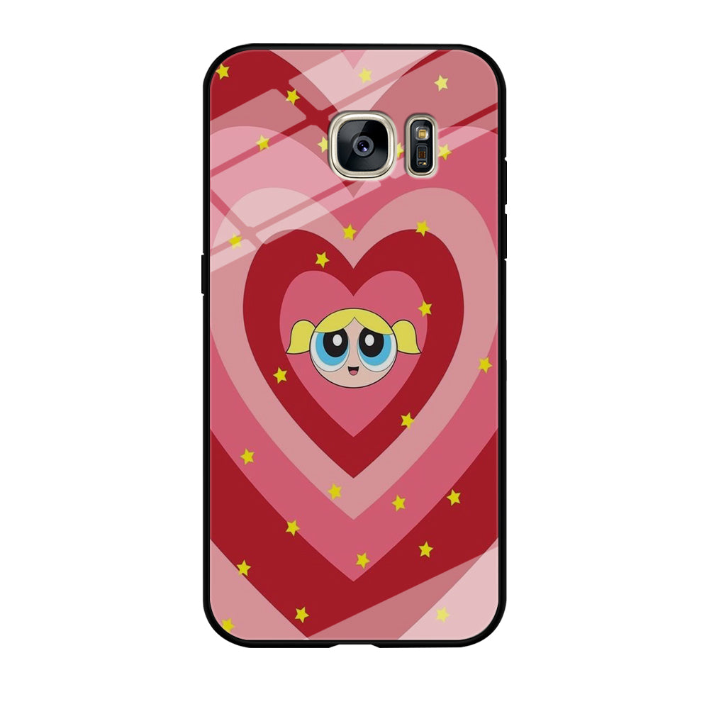 The Powerpuff Girls Bubbles Love Samsung Galaxy S7 Edge Case