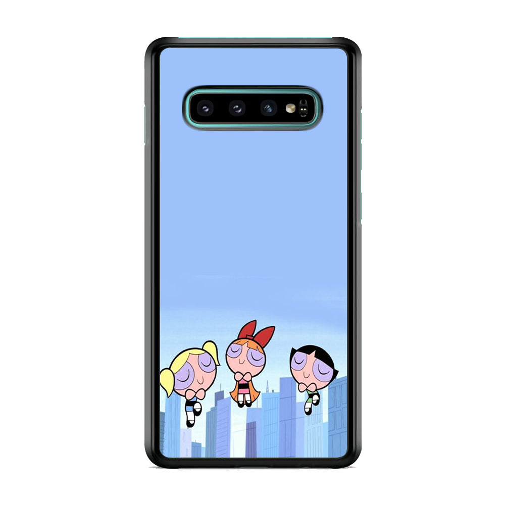 The Powerpuff Girls Cute Team Samsung Galaxy S10 Case