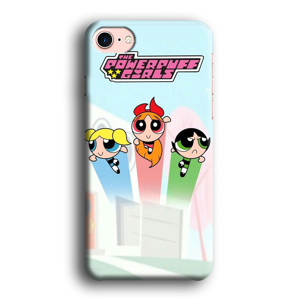 The Powerpuff Girls Hero Characrer iPhone 8 Case