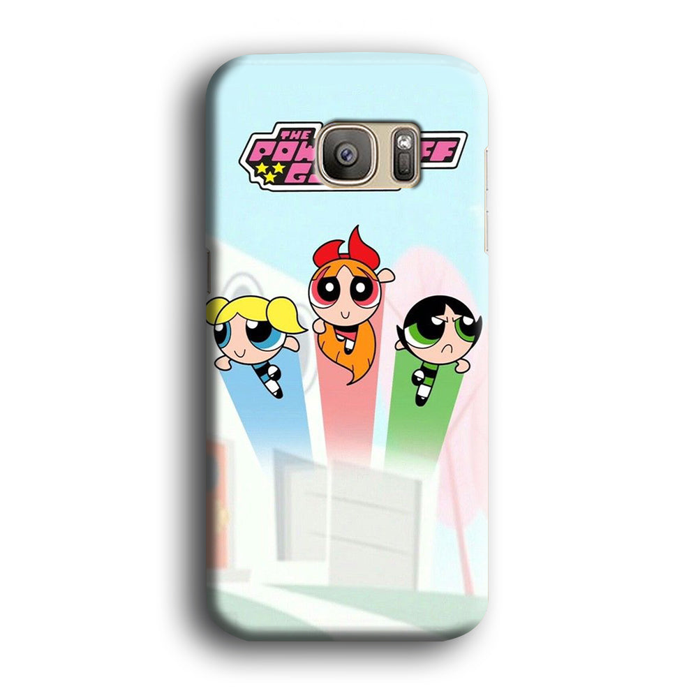 The Powerpuff Girls Hero Characrer Samsung Galaxy S7 Edge Case