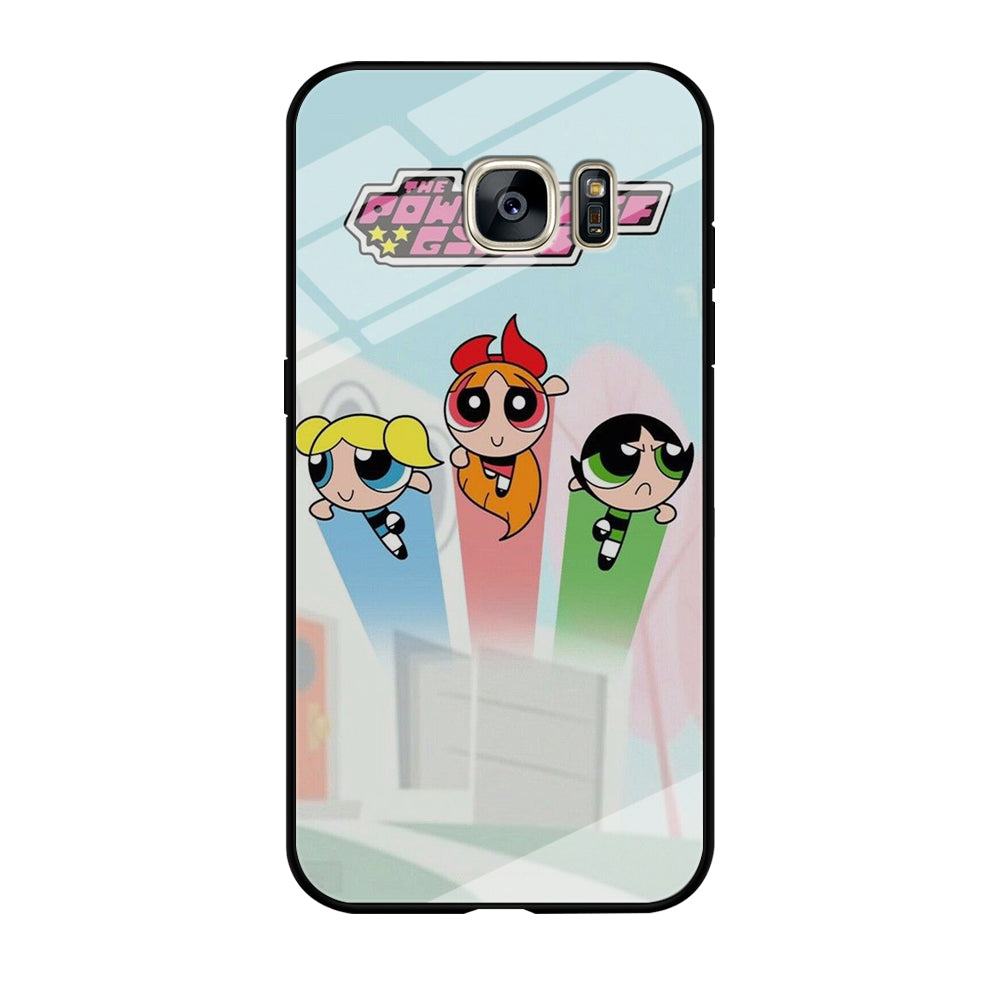 The Powerpuff Girls Hero Characrer Samsung Galaxy S7 Edge Case